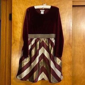 Beautiful Bonnie Jean holiday dress girls PLUS size 20.5